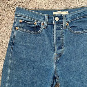 Levi's Wedgie Skinny Jeans Size 27